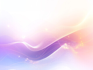Smooth Line Background Illustration in Pastel Color