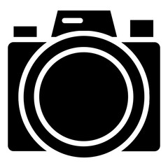 Camera glyph icon