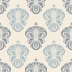 Fototapeta premium Vector seamless pattern. Modern stylish abstract texture. Repeating geometric tiles from striped elements