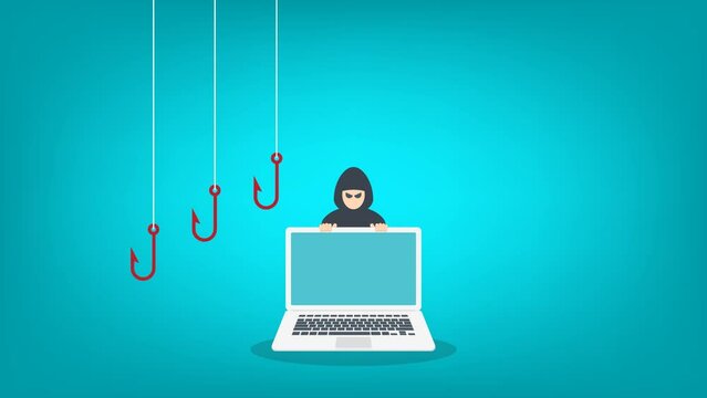 Hacker attack. Hackers and cybercriminals phishing, identity theft, user login, password, documents, email and credit card. Hacking and web security. Internet phishing concept.  