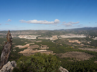 Obraz premium Paisaje de Bussot, Alicante