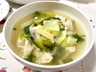 【おうちごはん】体温まる水餃子