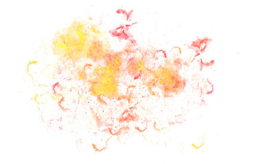 gold and orange galaxy watercolor  stars splashes transparent