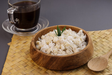 Grontol Jagung is Indonesian Traditional Snacks, Made From Boiled Corn Sprinkled With Grated Coconut.