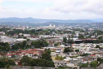 Fototapeta na wymiar Vista de San Salvador