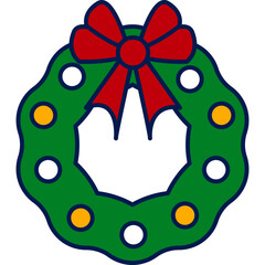Christmas Wreath Icon