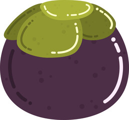 Nungu Fruit Illustration