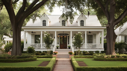 house in the garden