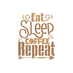 Retro Coffee vector t-shirt design
