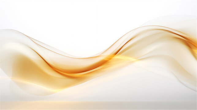 minimalist golden light flow on gold background, diagonal flow, spark light, elegant light © Maizal