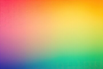 Green, lime, lemon, yellow, orange, coral, peach, pink, lilac, orchid, purple, violet, blue, jade, teal and beige color gradient. Spectrum. Banner. Template. Web design. Grain, abstract