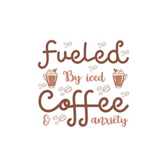 Coffee t-shirt vector design