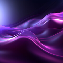 Purple 3d glowing shiny lines effect vector background. Luminous white lines of speed. Light glowing effect. Light trail wave, fire path trace line and incandescence curve twirl.
