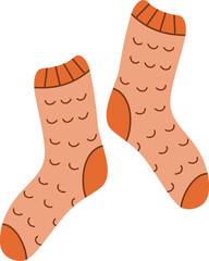 Pair of Socks Illustration