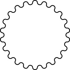 Sun line icon. Sun outline star icons or logo collection. Summer, sunlight, sunset, sunburst. Vector illustration.