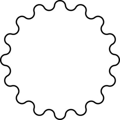 Sun line icon. Sun outline star icons or logo collection. Summer, sunlight, sunset, sunburst. Vector illustration.