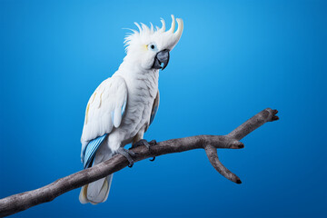 a cute cockatoo is laughing