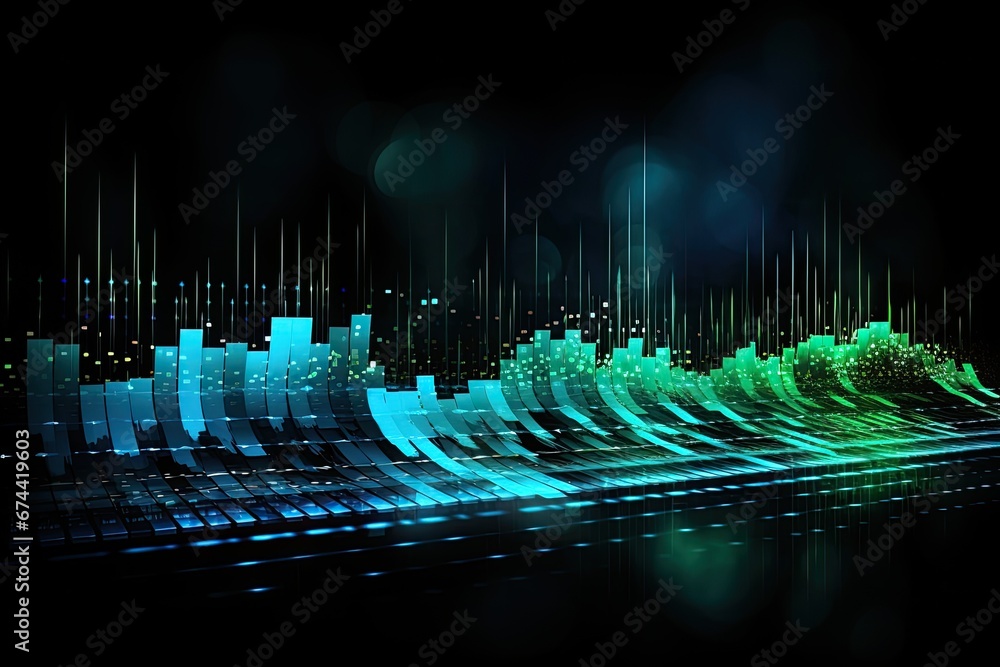 Poster abstract technology background. futuristic interface. vector illustration for your design, modern te