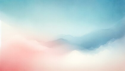 Versatile Designer's Canvas: High-Resolution Pastel Gradient Background with Watercolor and Paper Grain Effects