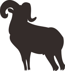 Animal Goat Shiloutte