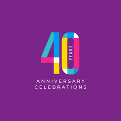 anniversary celebrations Logo Colletions Template
