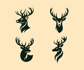 Deer Logo Set