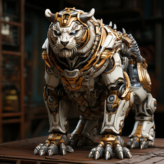 3D tiger robot