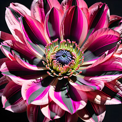 Anemone's Chromatic Elegance: Exploring the Spectrum of Paper Artistry.(Generative AI)