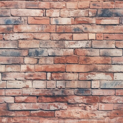 Obraz premium red brick wall texture