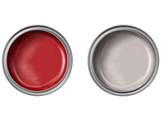 Paint isolated on transparent  background
