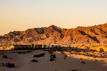 The train and the desert