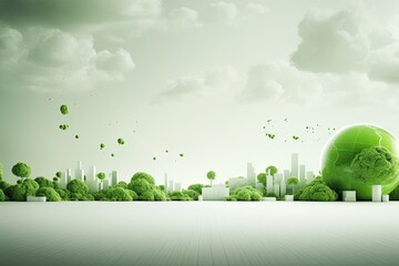 Renewable energy sources include wind turbines, solar panels, heat pumps and other types of clean energy.