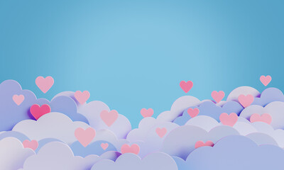 Hearts and Clouds