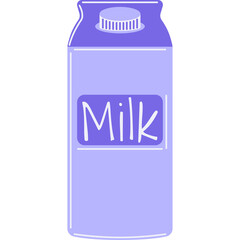 Milk Illustration PNG Transparent Background