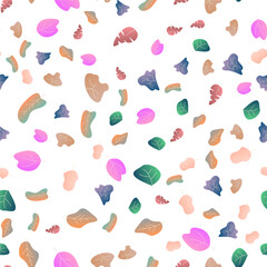 leaves pattern simple drawing