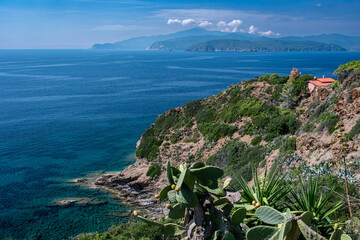Isola, d'Elba, panorami a Capoliveri