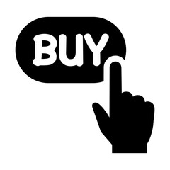 Fototapeta premium Online shopping, buy button icon