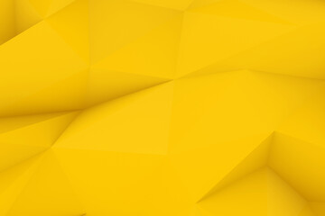 The clean lines and chaotic forms of our yellow polygon backdrop create a dynamic and trendy geometric statement