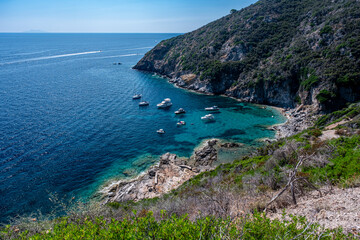 Fototapeta na wymiar Isola d'Elba, baia dello Stagnone