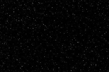Starry night sky. Galaxy space background.  Glowing stars in space. 