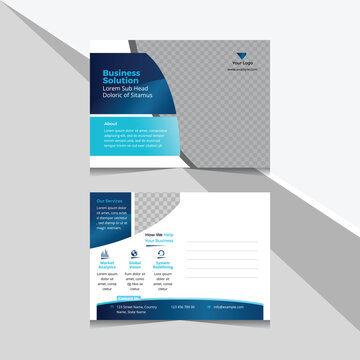 Modern Business Post Card