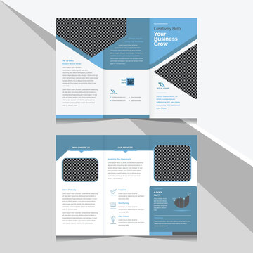 Multi Purpose Trifold Brochure Template.