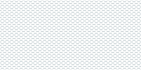 dashed line pattern. striped background with seamless texture. short lines - 674489416