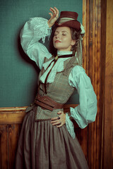 Obraz premium historical novel heroine