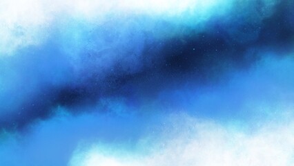 Space background with nebula and stars