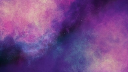 Space background with nebula and stars © AuzaStudio