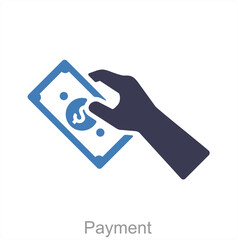 Payment and money icon concept