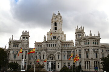 Fototapeta na wymiar Ayuntamiento de Madrid 