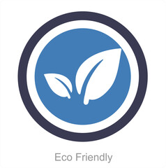 Eco Friendly and agriculture icon concept