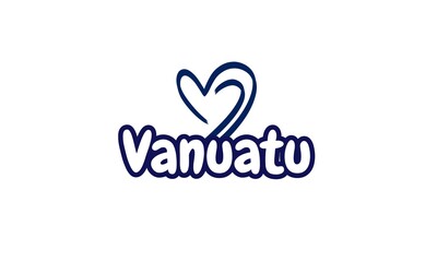 A heart-shaped Vanuatu country design—a creative blend symbolizing love and patriotism in a distinctive way.